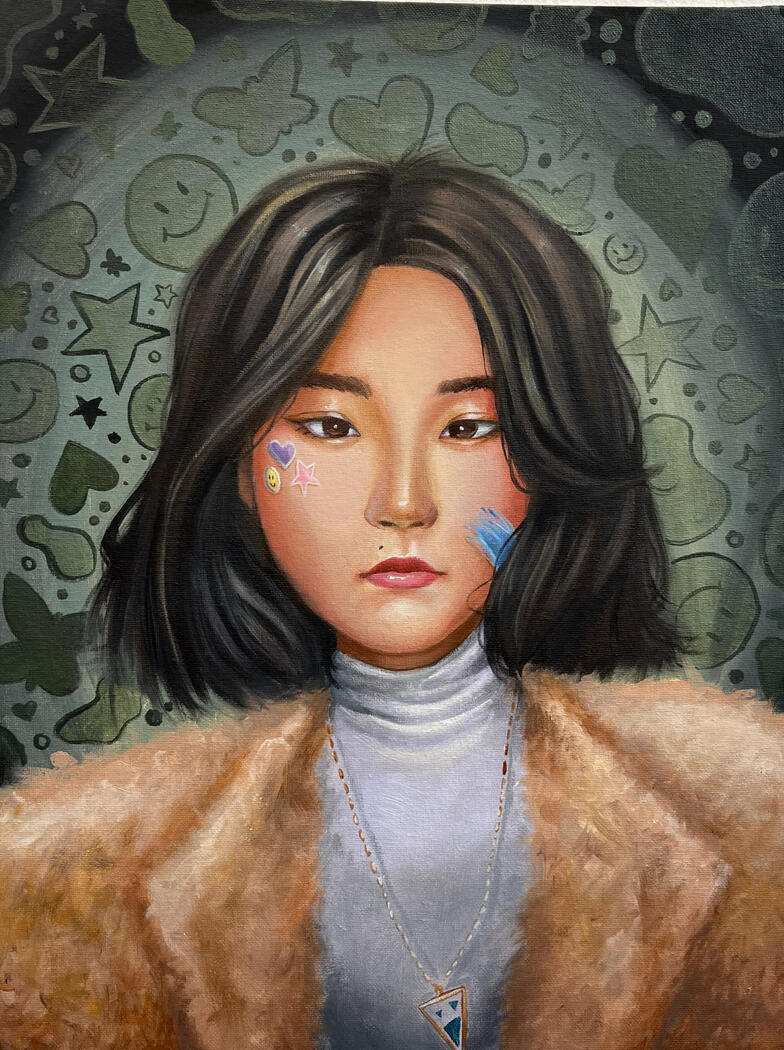 Self Portrait, 2023 (oil on canvas)